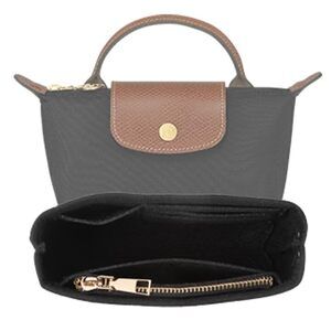 2871 Bag Organizer Insert for Tote Bag, Felt Purse Organizer Handbag